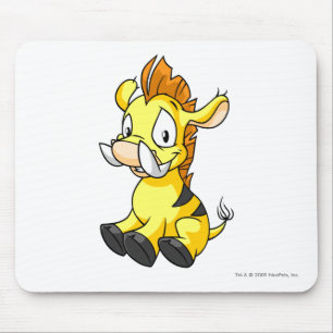 Moehog Gelb Mousepad