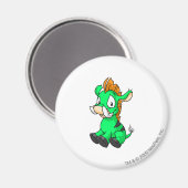 Moehog Green Magnet (Vorderseite/Rückseite)