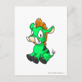 Moehog Green Postkarte (Vorderseite)