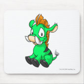 Moehog Grün Mousepad (Vorne)