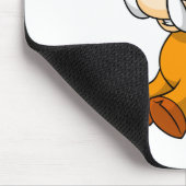 Moehog Orange Mousepad (Ecke)