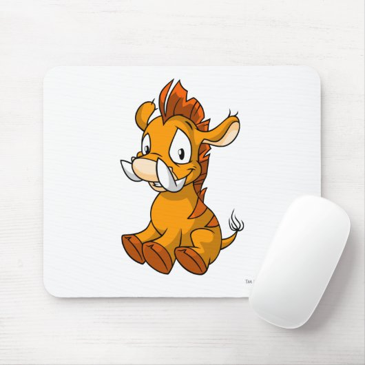 Moehog Orange Mousepad (Mit Mouse)