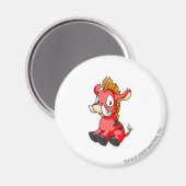 Moehog Red Magnet (Vorderseite/Rückseite)