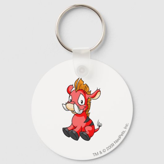 Moehog Red Schlüsselanhänger (Vorderseite)
