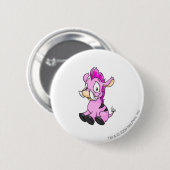 Moehog Rosa Button (Vorne & Hinten)