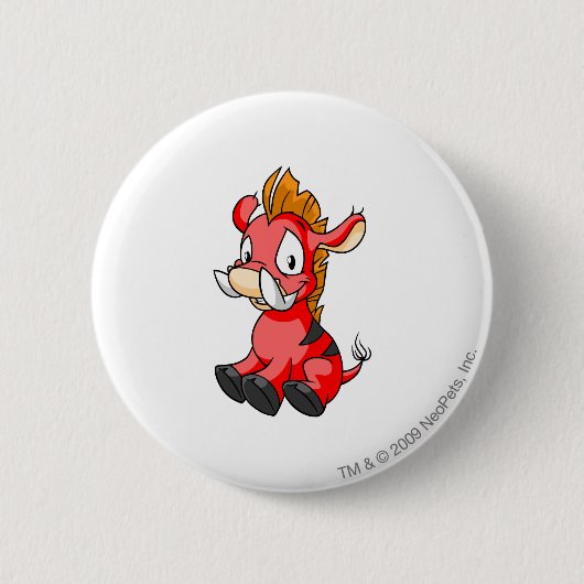 Moehog Rot Button (Vorderseite)