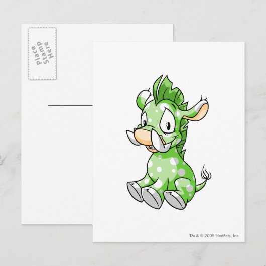 Moehog Speckled Postkarte (Vorne/Hinten)