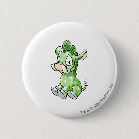 Moehog sprenkelte button (Vorderseite)