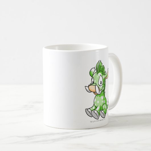 Moehog sprenkelte kaffeetasse (VorderseiteRechts)