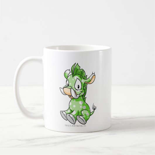 Moehog sprenkelte kaffeetasse (Links)
