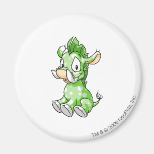 Moehog sprenkelte magnet