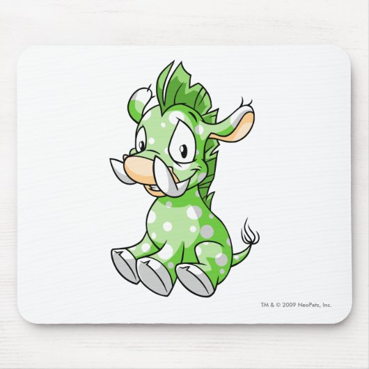 Moehog sprenkelte mousepad (Vorne)