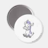 Moehog White Magnet (Vorderseite/Rückseite)