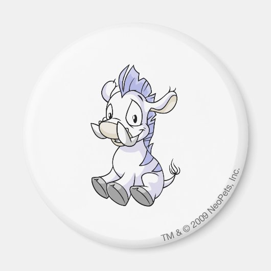 Moehog White Magnet (Vorne)