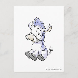 Moehog White Postkarte