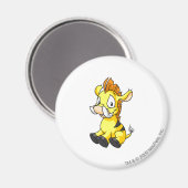 Moehog Yellow Magnet (Vorderseite/Rückseite)