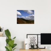 Moel y Gamelin Llangollen Wales Postcard Poster (Heimbüro)