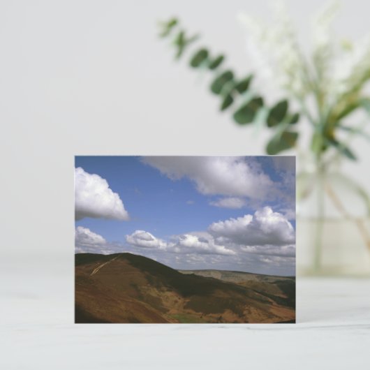 Moel y Gamelin Llangollen Wales Postkarte (Stehend Vorderseite)