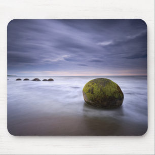 Moeraki Flussstein-Sonnenaufgang-Meerblick Mousepad