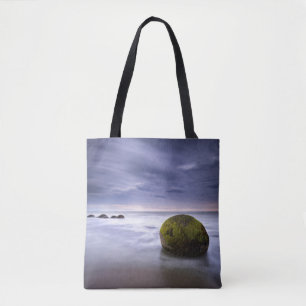 Moeraki Flussstein-Sonnenaufgang-Meerblick Tasche