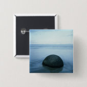 Moeraki Flusssteine Button (Vorne & Hinten)