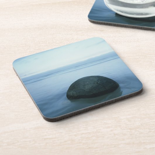 Moeraki Flusssteine Untersetzer (Linke Seite)