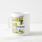 Moes Affe-Bar-Bananae split Kaffeetasse (Vorderseite Links)