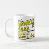 Moes Affe-Bar-Bananae split Kaffeetasse (Links)