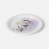 Moe's glückliches Halloween Pappteller (Schrägansicht)