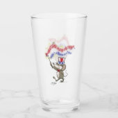 Moe's Happy 4. Juli Glass Cup Glas (Vorderseite)