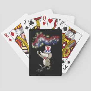 Moe's Happy 4. Juli Nacht Spielkarten