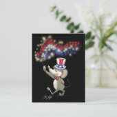 Moe's Happy 4. Juli Night Einladungen (Stehend Vorderseite)