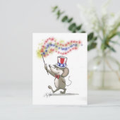 Moe's Happy 4. Juli Postkarte (Stehend Vorderseite)