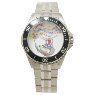 Moe's Happy 4. Juli Watch Armbanduhr