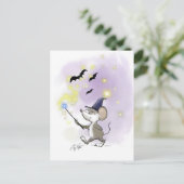 Moe's Happy Halloween Feiertagspostkarte (Stehend Vorderseite)