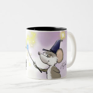 Moes magisches glückliches Halloween Zweifarbige Tasse