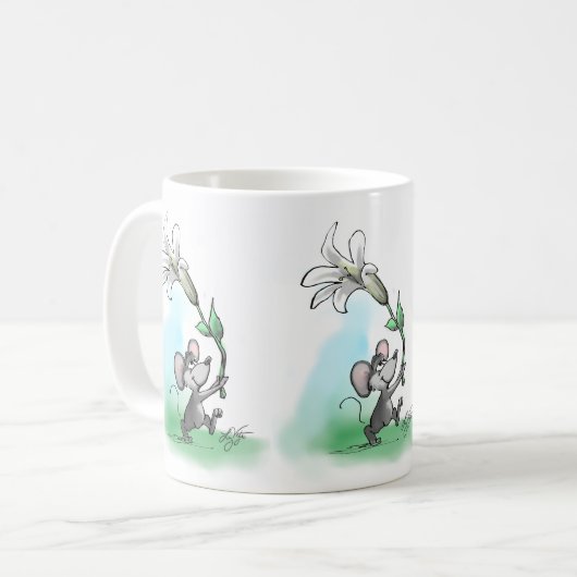 Moe's Osterlily Kaffeetasse (Vorderseite Links)