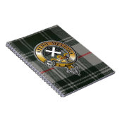 Moffat Tartan & Abzeichen Notizblock (Rechte Seite)