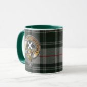 Moffat Tartan & Abzeichen Tasse (Vorderseite Links)