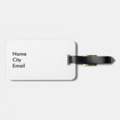 Moffat Tunnel Colorado Gepäckanhänger (Rückseite horizontal)