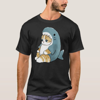 Mofu sand 004niedlich Katzenkätzchen meeow SHARK C T-Shirt