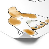 Mofu Sand Poster (Ecke)