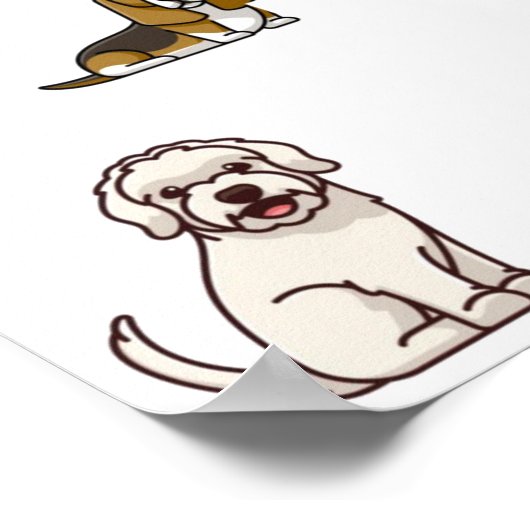 Mofu Sand Poster (Ecke)