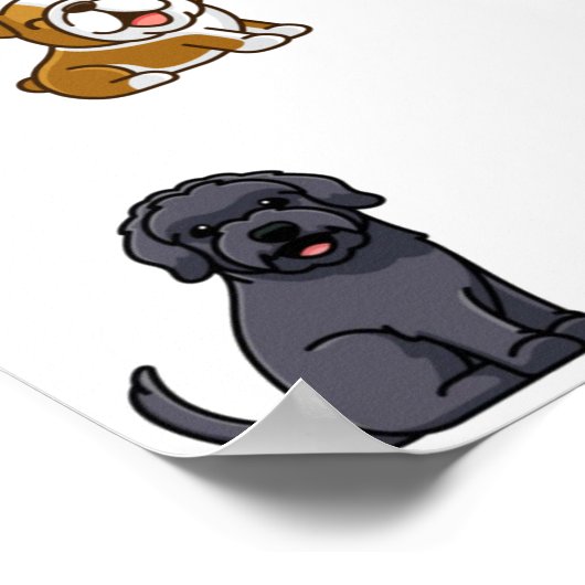 Mofu Sand Poster (Ecke)