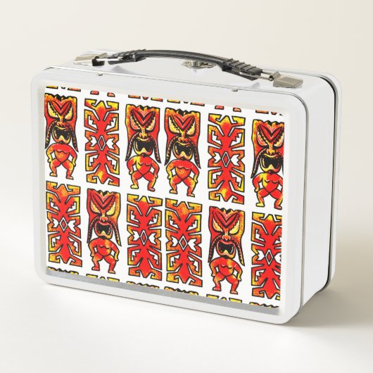 Mog Mog Tiki Warrior Lunch Box (Rückseite)