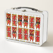Mog Mog Tiki Warrior Lunch Box (Vorderseite)