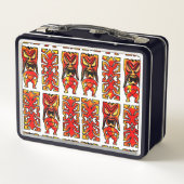 Mog Mog Tiki Warrior Lunch Box (Rückseite)
