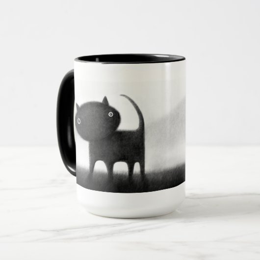 "Mog" Tasse (Vorderseite Links)