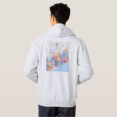 Mogadishu Somalia City Map Hoodie (Schwarz voll)