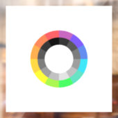 MOGAI-Pride-Fensterklammer Fensteraufkleber (Blatt 2)